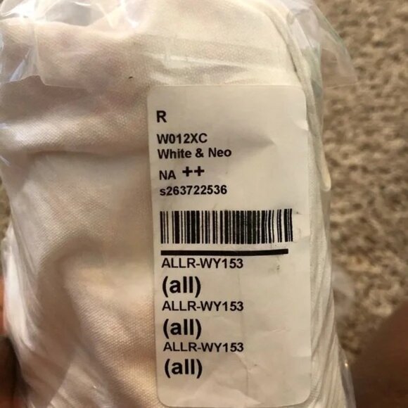 ALLSAINTS Access All Areas Tote in White & Neon Pink One Size New Womens Bag Sho - Picture 8 of 8